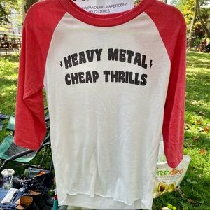 Heavy Metal Cheap Thrills Raglan